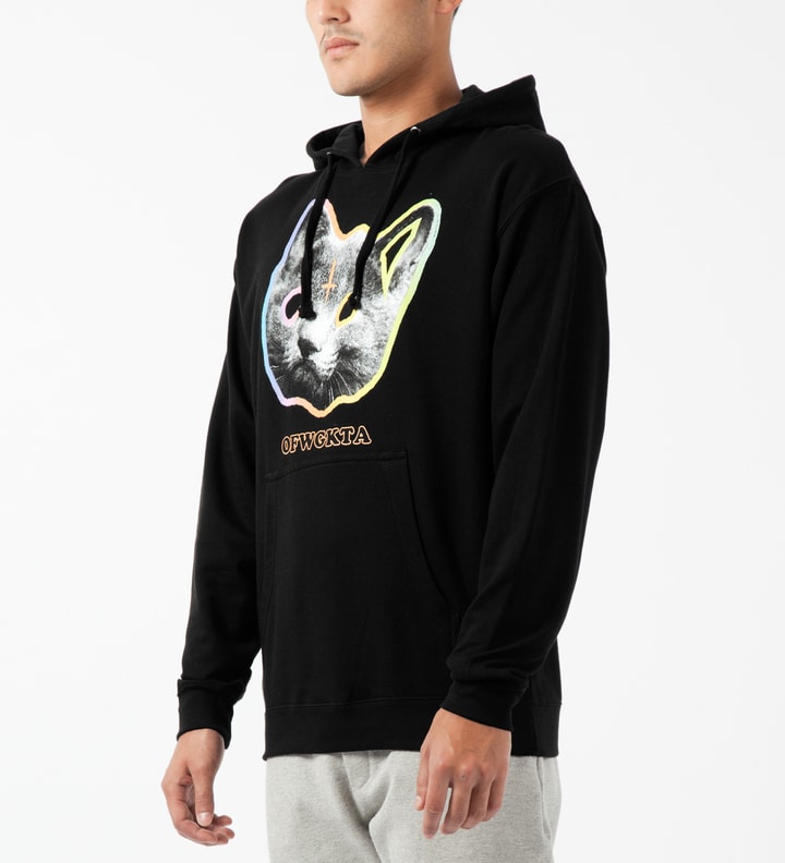 Black OFWGKTA Tron Cat Hoodie Placeholder Image