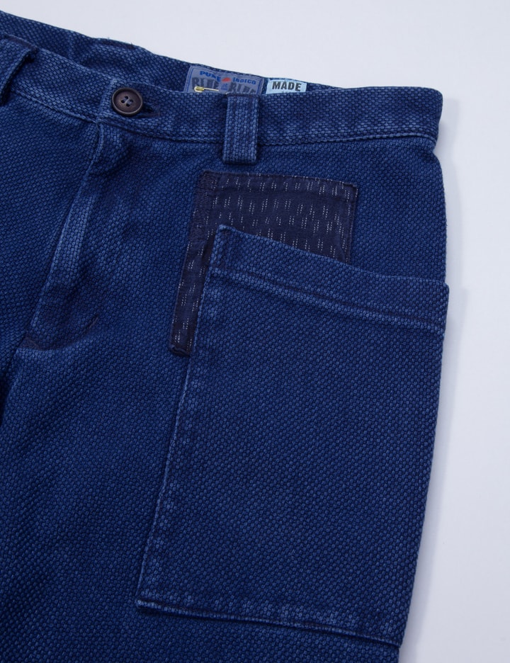 Pure Indigo "sashiko" Hand Patchwork Pants Placeholder Image