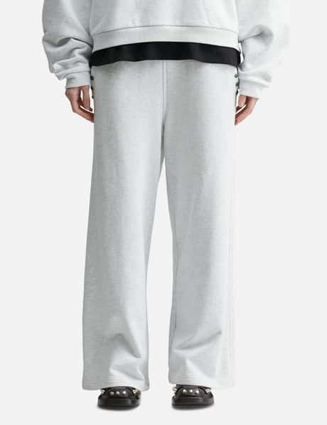 "Jackie" Grey Studded Sweatpants view 10
