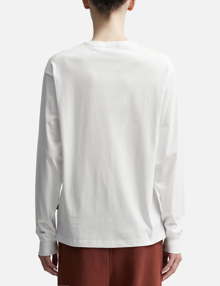 Shop Lmc College Bear Long Sleeve T-shirt In White