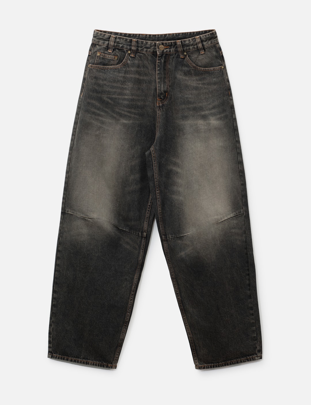 Butter Goods Wide Cut Denim Jeans In Brown/褐色/브라운/ブラウン
