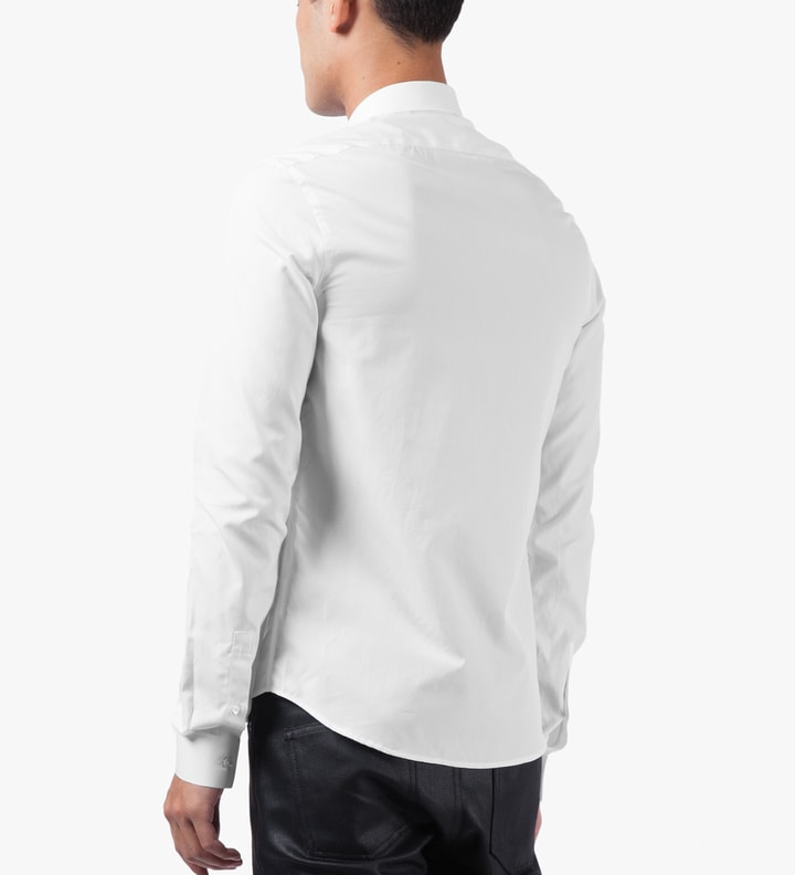 White Classic Patches Shirt Placeholder Image