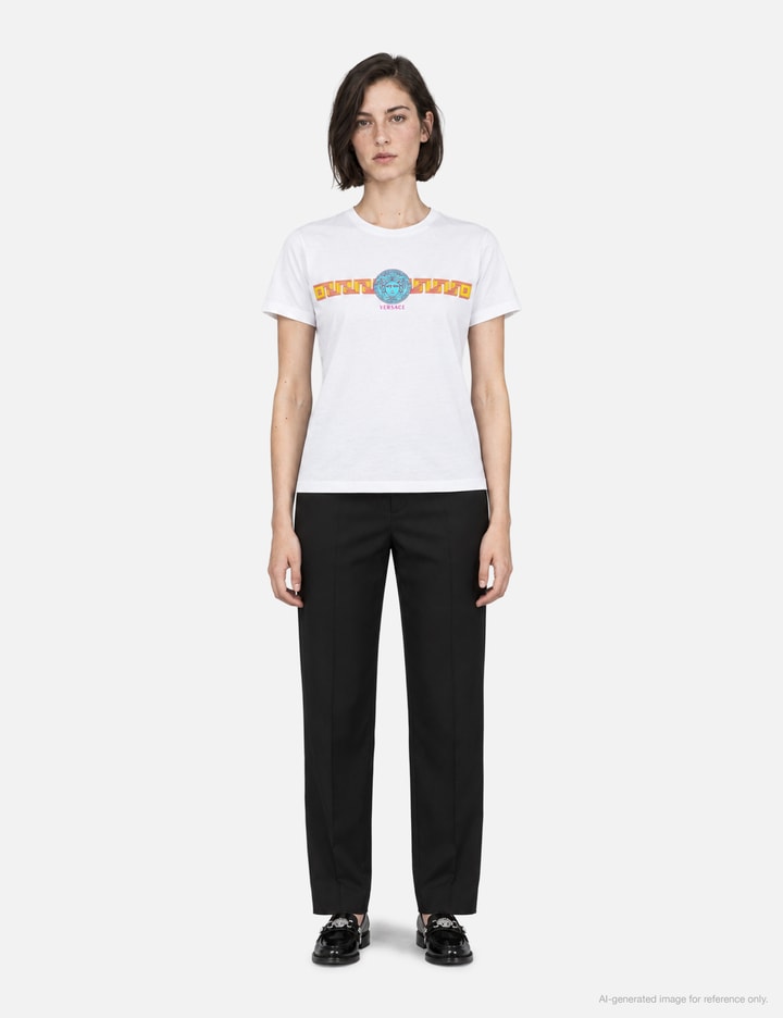 Versace Printed Cotton-Jersey Slim T-Shirt