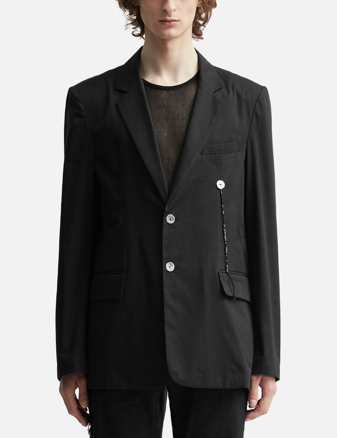 Dries Van Noten - Bishop Double Breasted Blazer | HBX - Globally 
