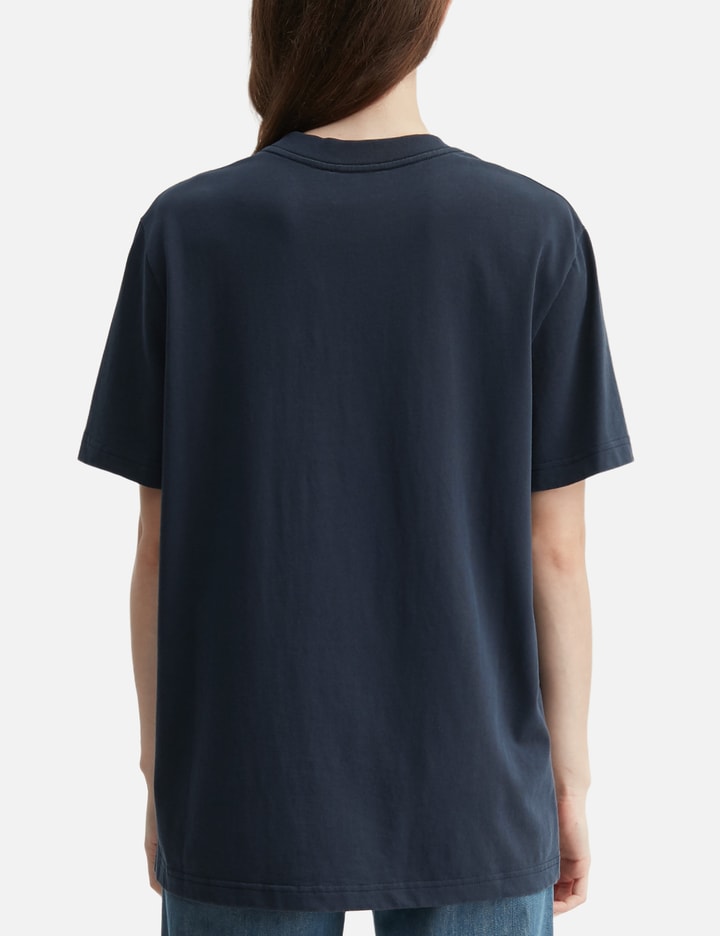 T-Shirt With Vintage-Effect A.P.C. Logo view 4