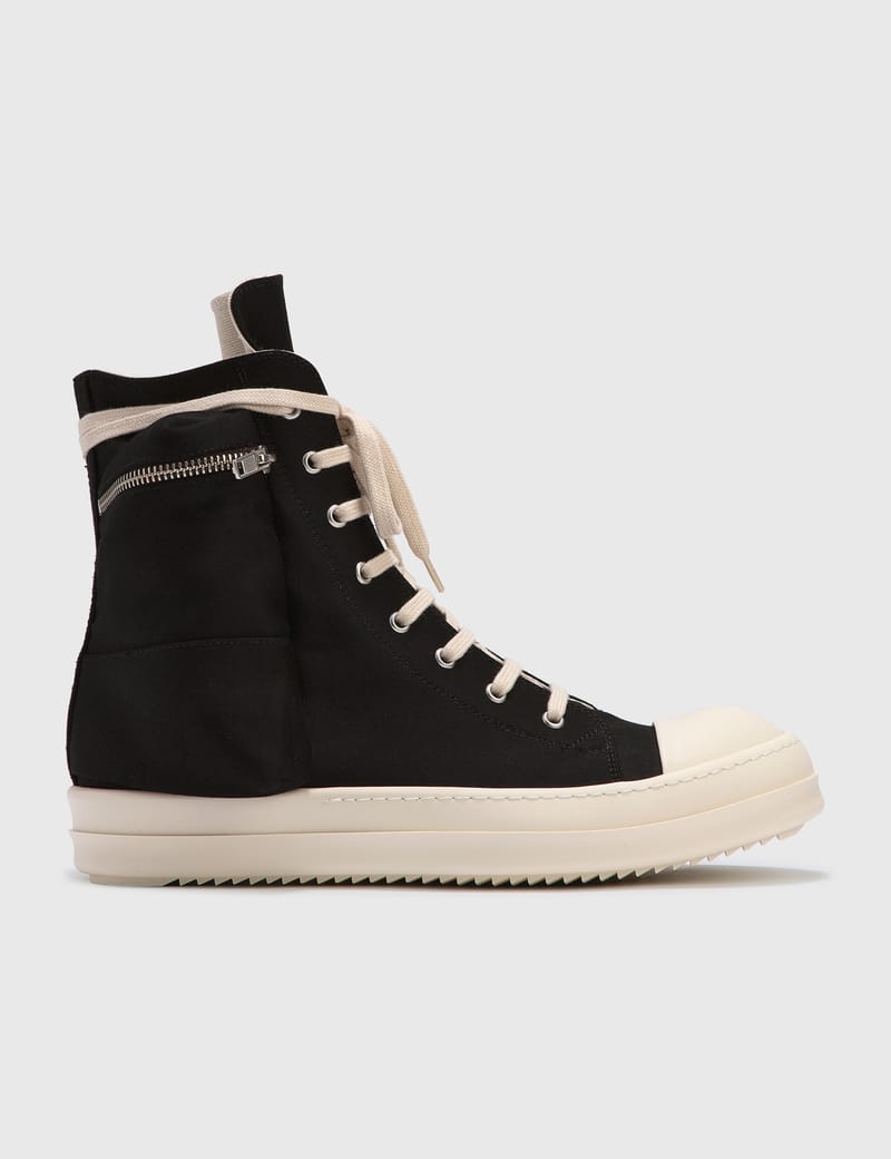 rick owens cargo sneakers