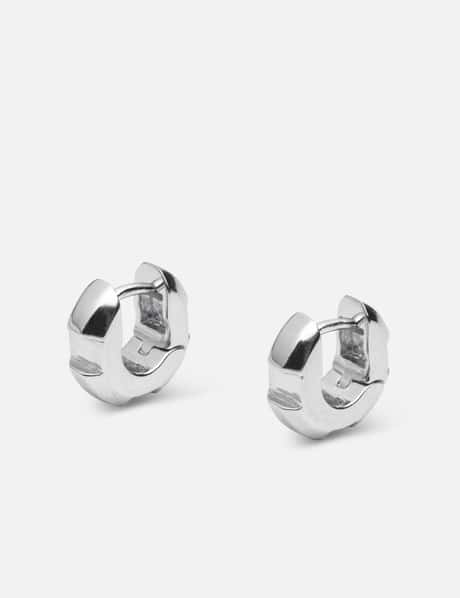 MIDNIGHT FACTORY Chuck-nut earrings