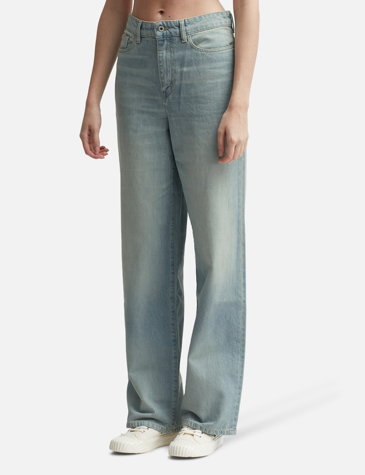 Wide Japanese Denim Jeans Placeholder Image