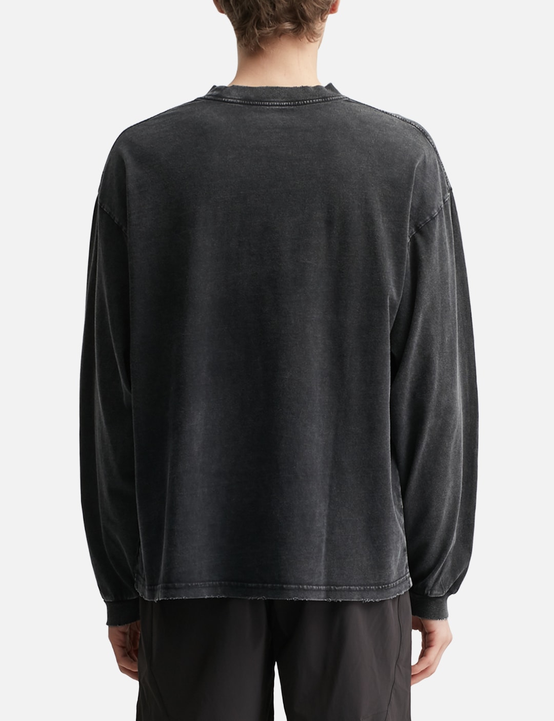 "Logo" Washed Long Sleeve Tee view 19