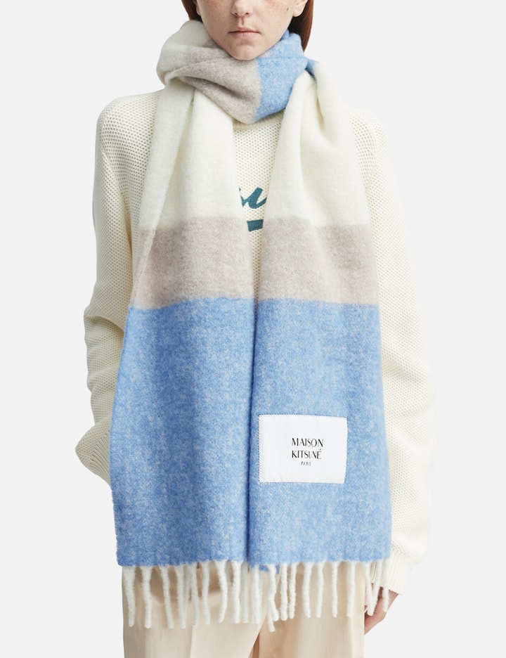 Alpaca Striped Scarf Placeholder Image