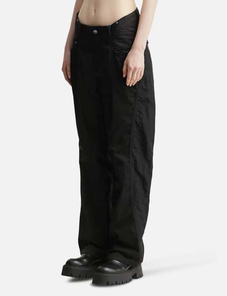 3 Mix Fabric Pants view 7