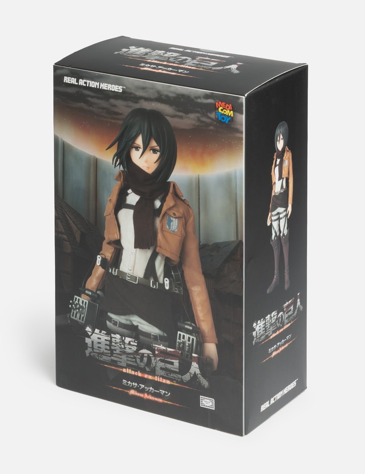 Medicom Toy Real Action Heroes Attack On Titan Mikasa Ackerman Action Figure
