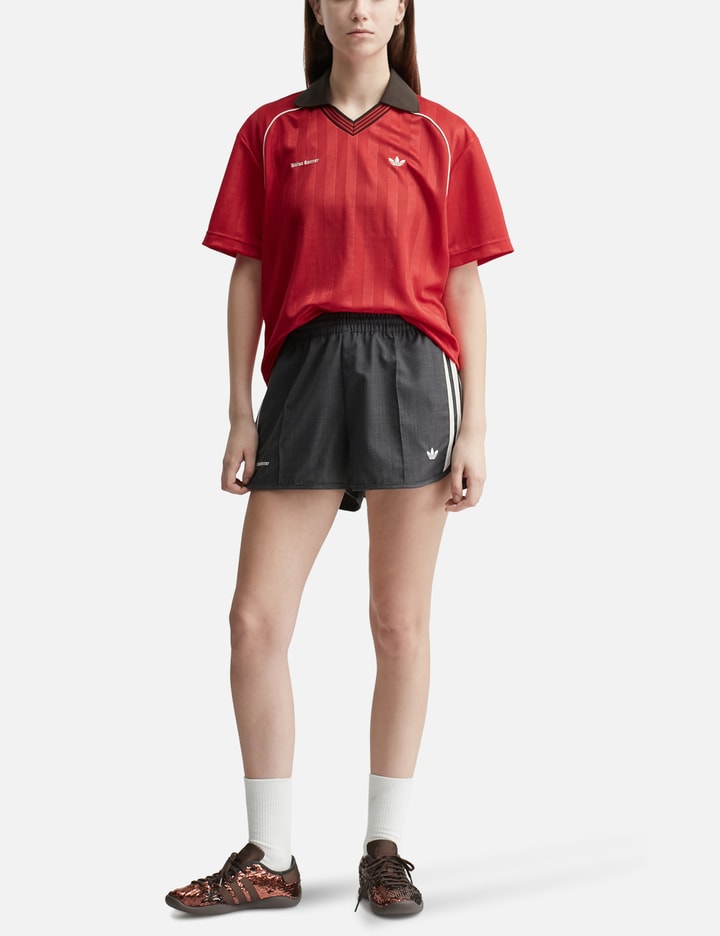 Adidas Originals X Wales Bonner Football T-shirt In Red