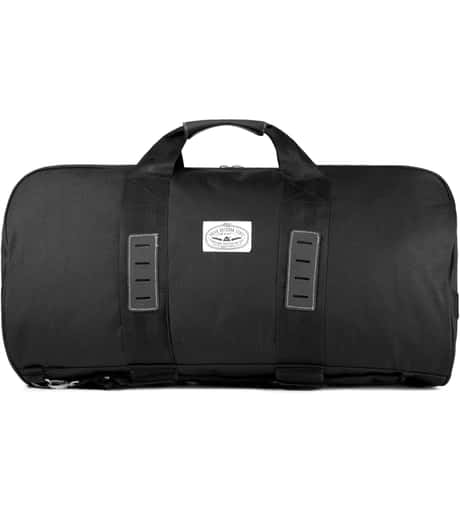 Poler Black Duffaluffagus Pack Duffle Bag HBX