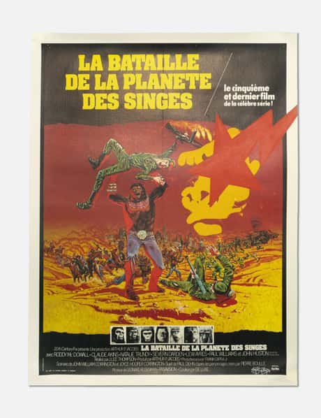 HENRY FRASER La Bataille De La Planète Des Singes Poster