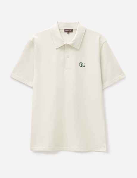 QUIET GOLF Initial Short Sleeve Polo