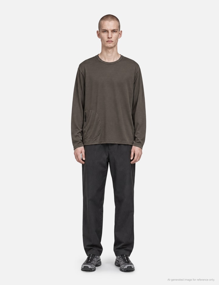 JEONGLI Side Seam Pocket Sweatshirt