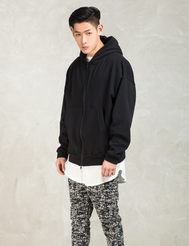 Black Gym Zip Hoodie Placeholder Image