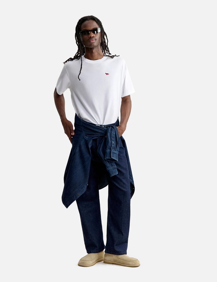 Maison Kitsuné Red Profile Fox Comfort Tee-Shirt