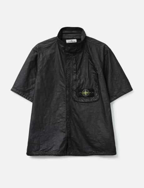 Stone Island Organic Look Nylon Shirt
