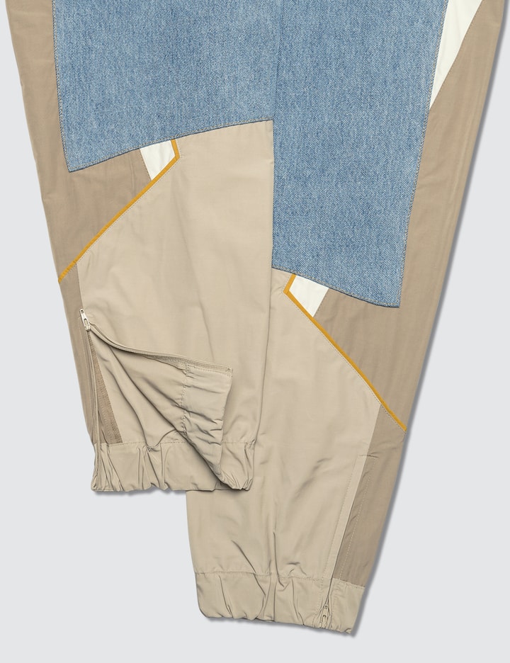 Hybrid Denim Nylon Track Pants Placeholder Image