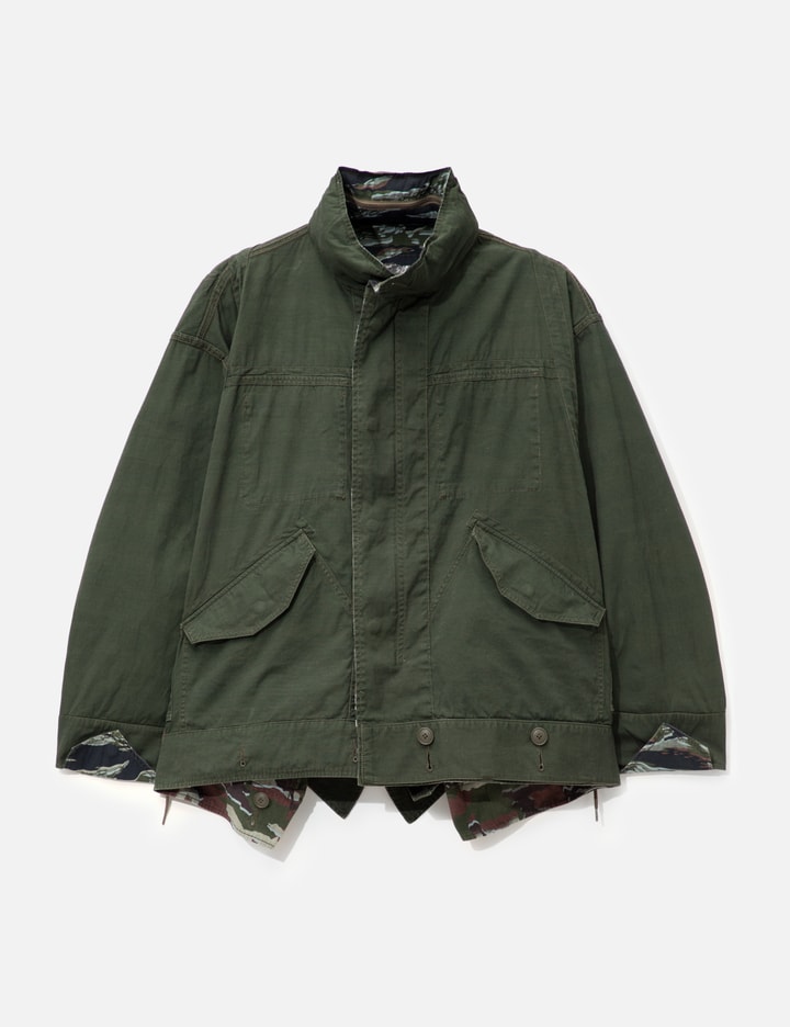 Beautiful People Beautiful People X Alpha Industries Double-End Camouflage Field Jacket