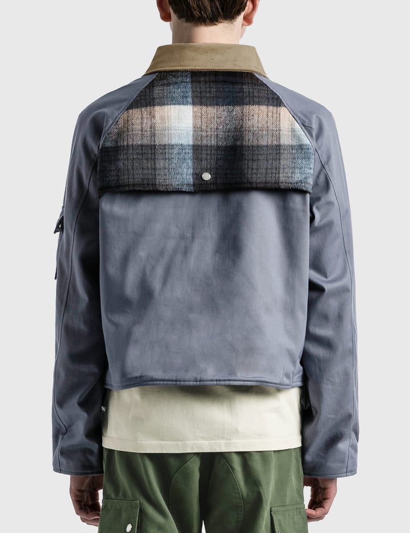 Flannel-lined Cotton Canvas Jacket 