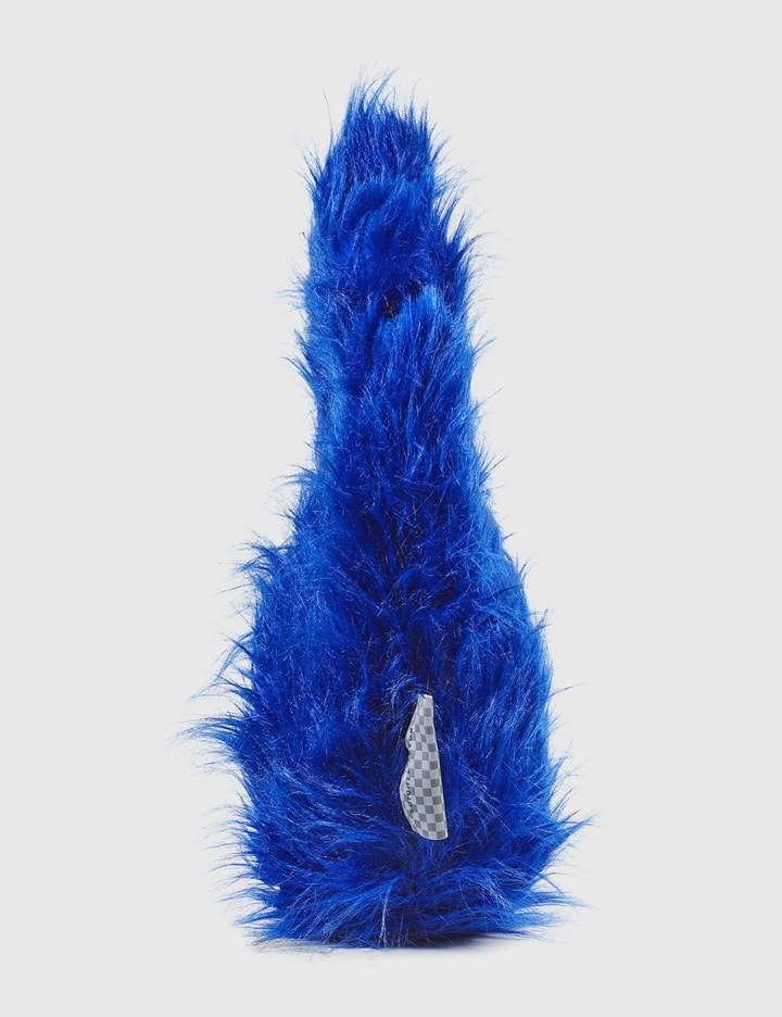 Blue Furry Hand Pillow Placeholder Image
