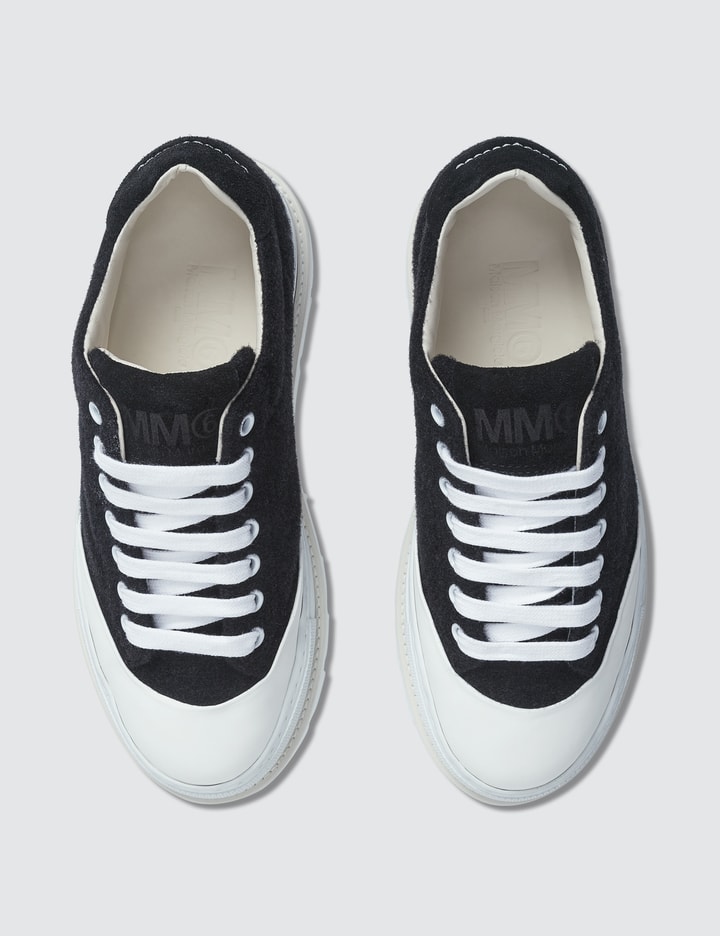 Black & White Platform Sneakers Placeholder Image