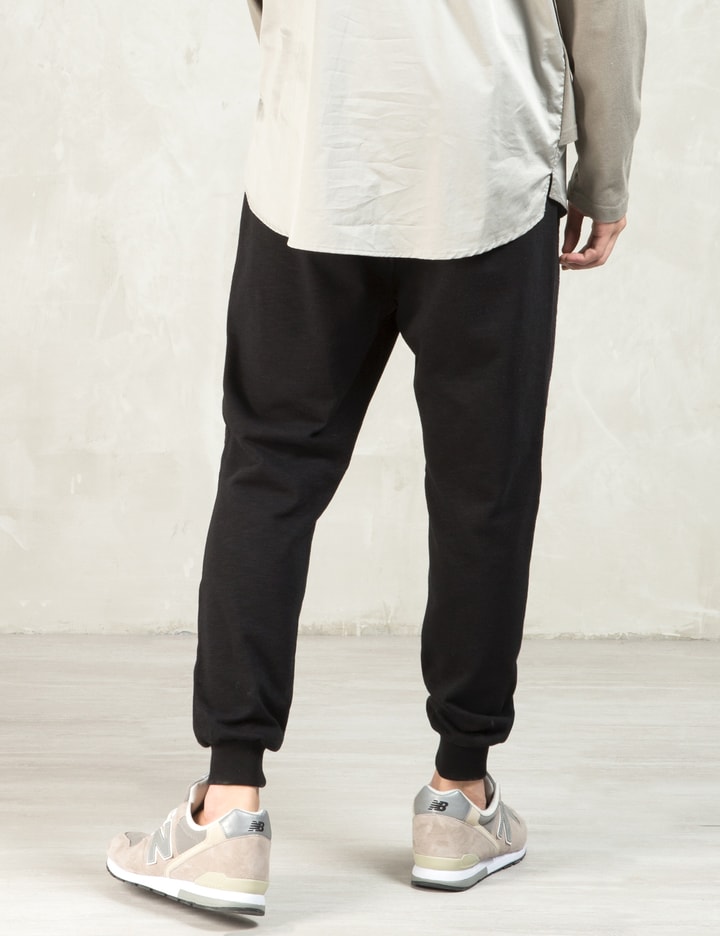 Black Contrast Panel Sweatpants Placeholder Image