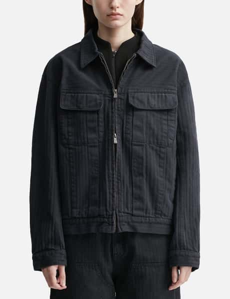 HBT Zip Trucker Jacket view 5