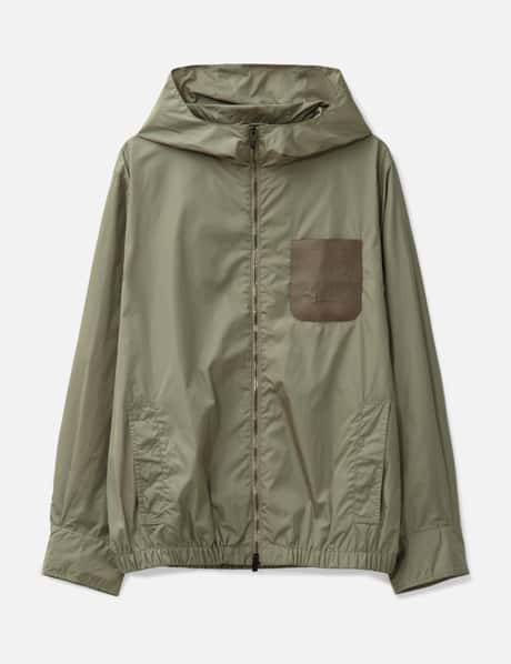 Tod's LEATHER POCKET ANORAK