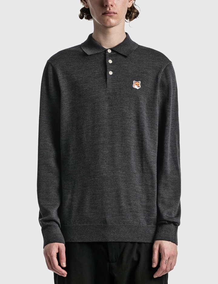 Fox Head Patch Polo Jumper Placeholder Image