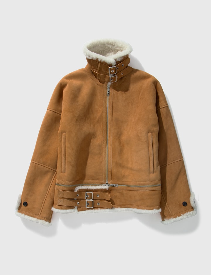 Shearling Zipped Jacket Placeholder Image