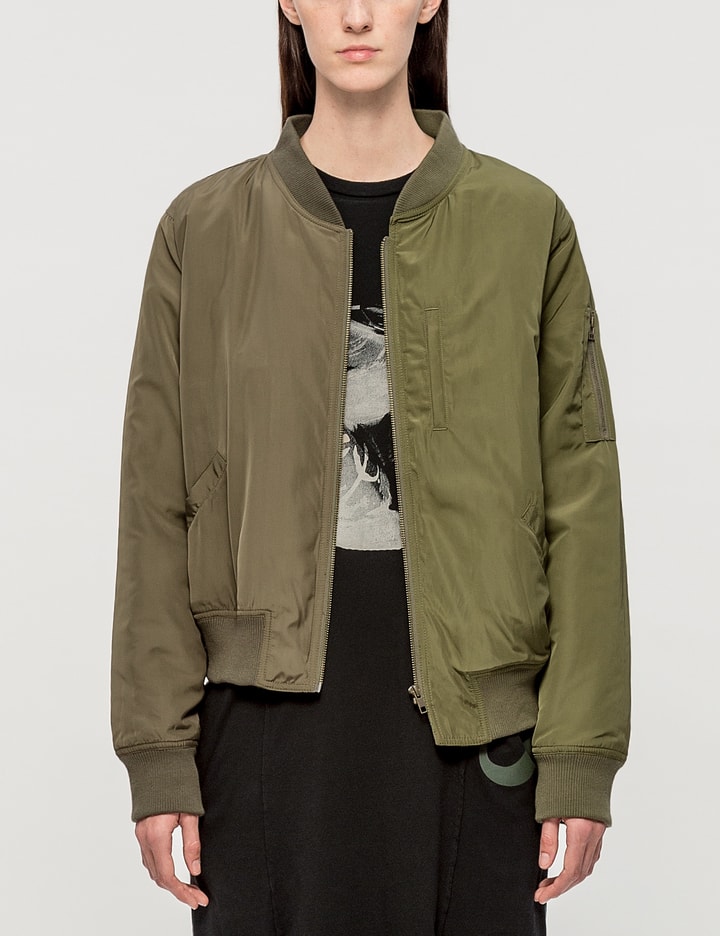 Strange Fruit Asymmetrical Bomber Jacket Placeholder Image