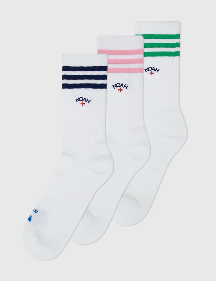 Noah X Adidas Crew Socks 3 Pairs Placeholder Image