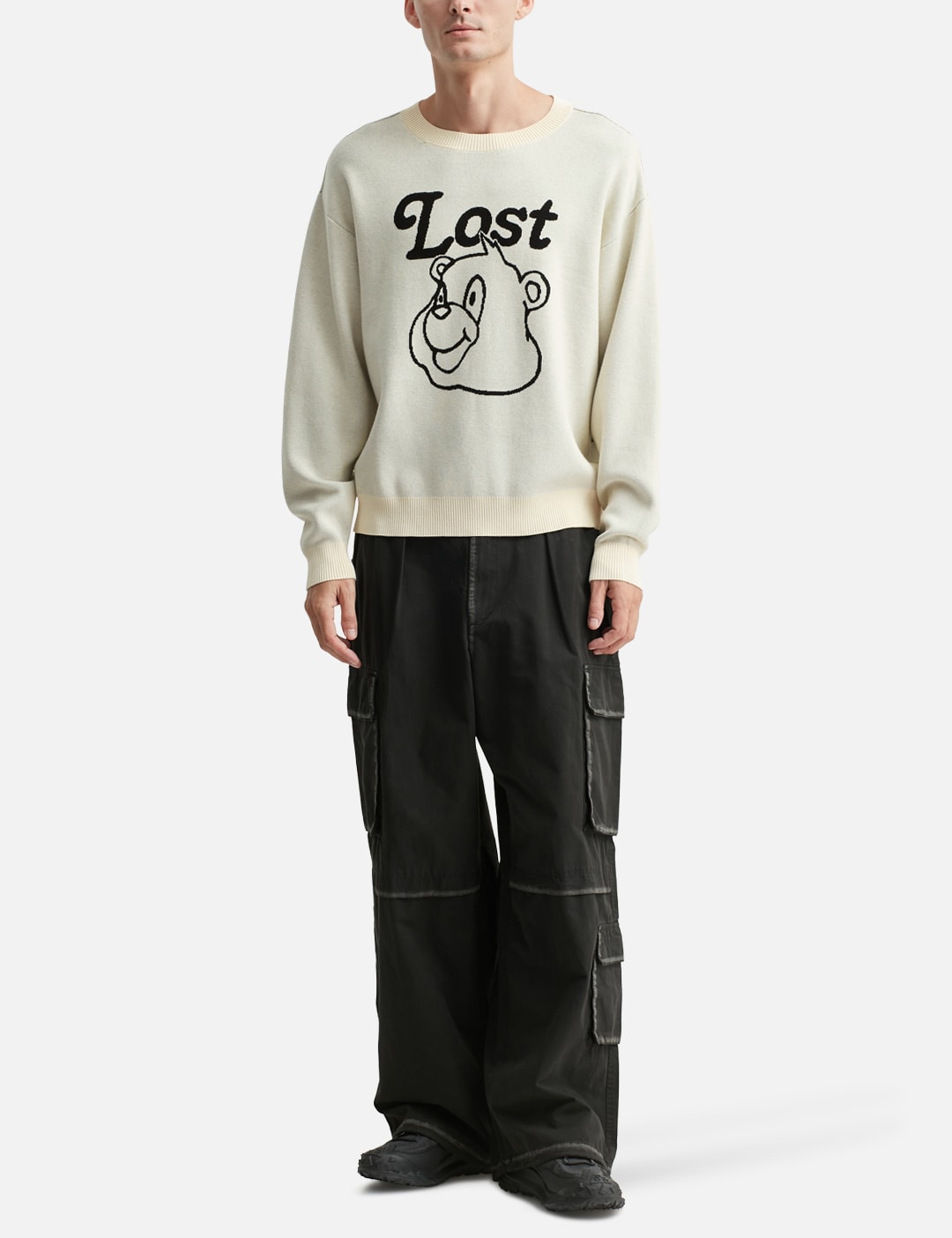 Bear Face Knit Sweater view 20