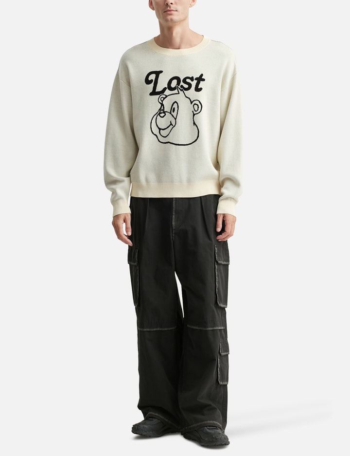 Bear Face Knit Sweater Placeholder Image