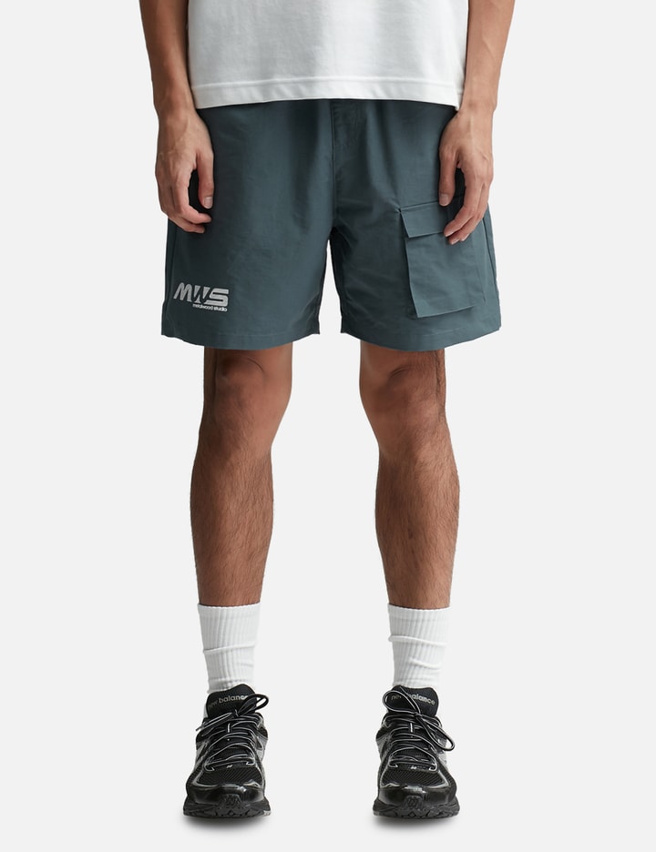 3D Pocket Belted Shorts Placeholder Image