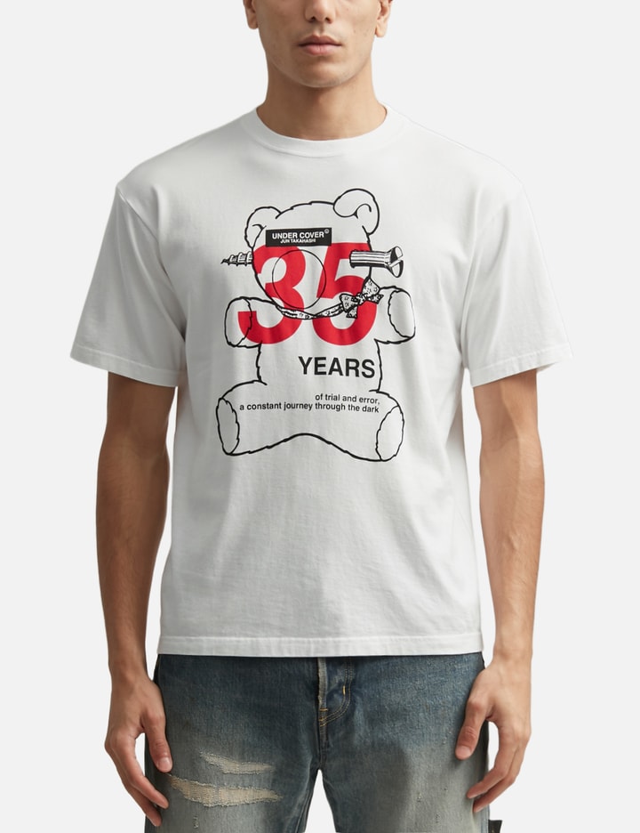 Undercover UC2F3801 35th Anniversary Bear Short Sleeve T-Shirt
