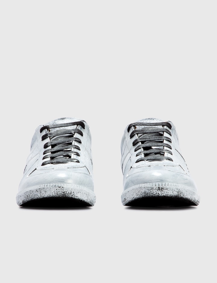 Replica White Paint Sneakers Placeholder Image