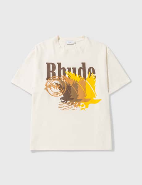 Rhude 포스티지 티셔츠
