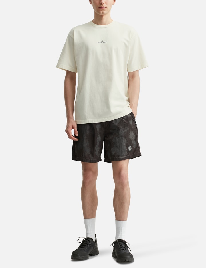 Stone Island Cotton Crew Neck T-shirt With Graphic Print