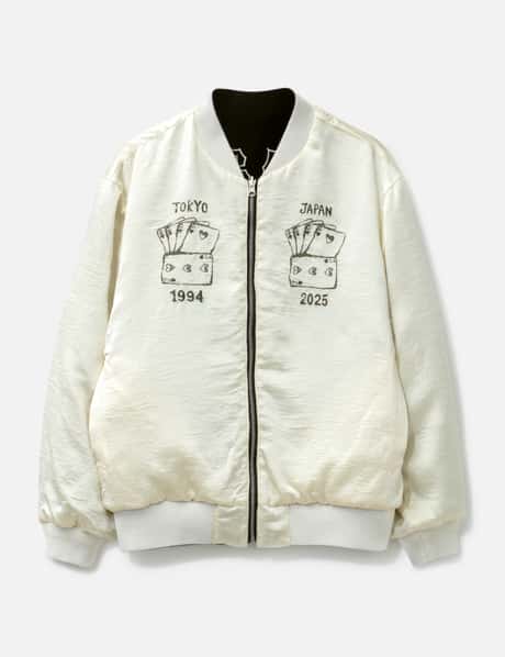 NEIGHBORHOOD Souvenir Jacket - リバーシブルで刺繍入りのベロア調 