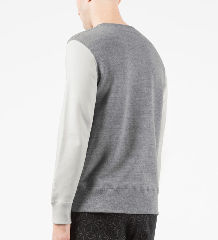 Grey/White Study Color Block Sweater Placeholder Image