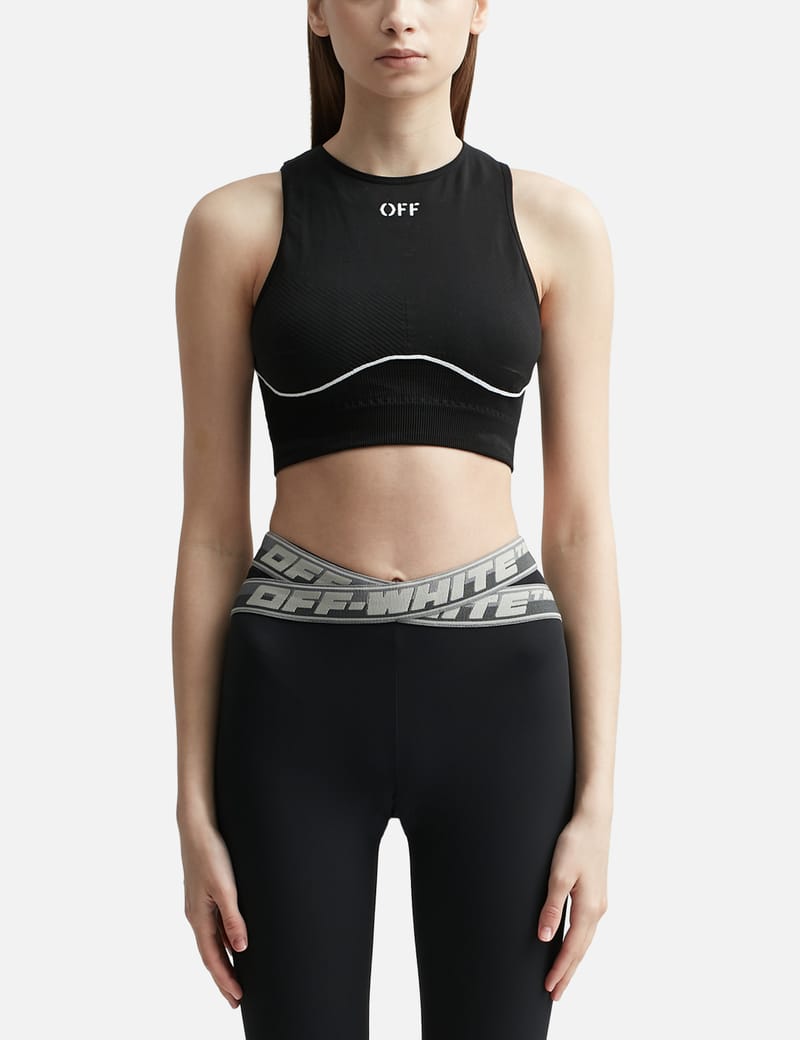Off-White™ - Athletic Off Stamp Seamless Bra Top | HBX - Globally Curated  Fashion and Lifestyle by Hypebeast