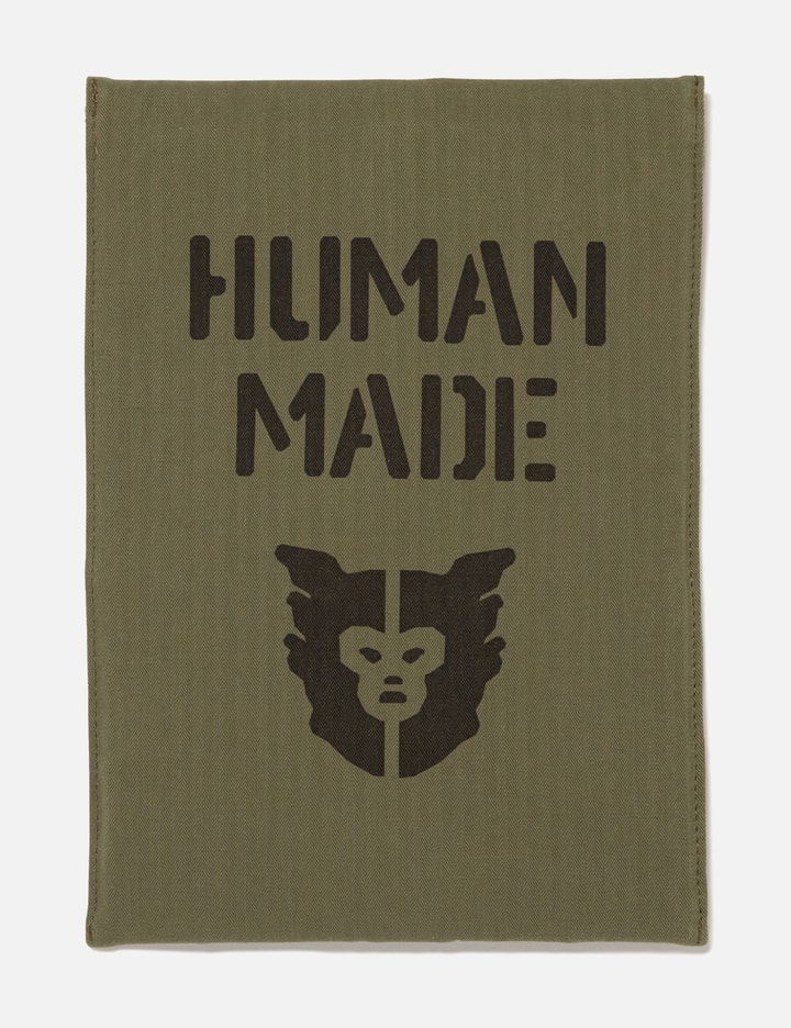 Human Made Envelope Pc/tablet Sleeve 14 Inch In Green