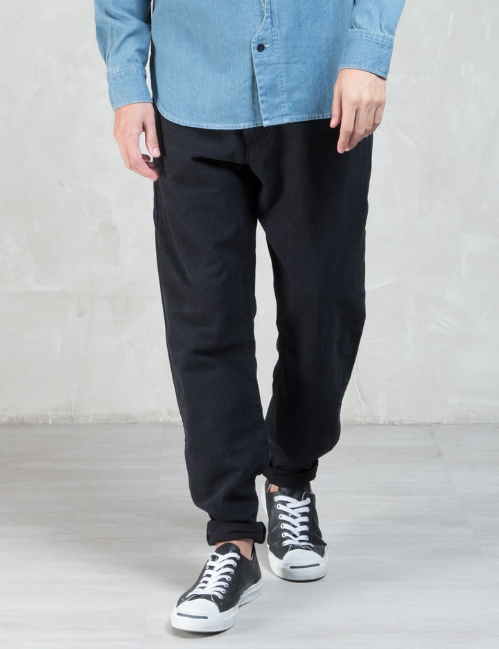 Canvas Cotton 5-pocket Pants - Slim Fit Placeholder Image