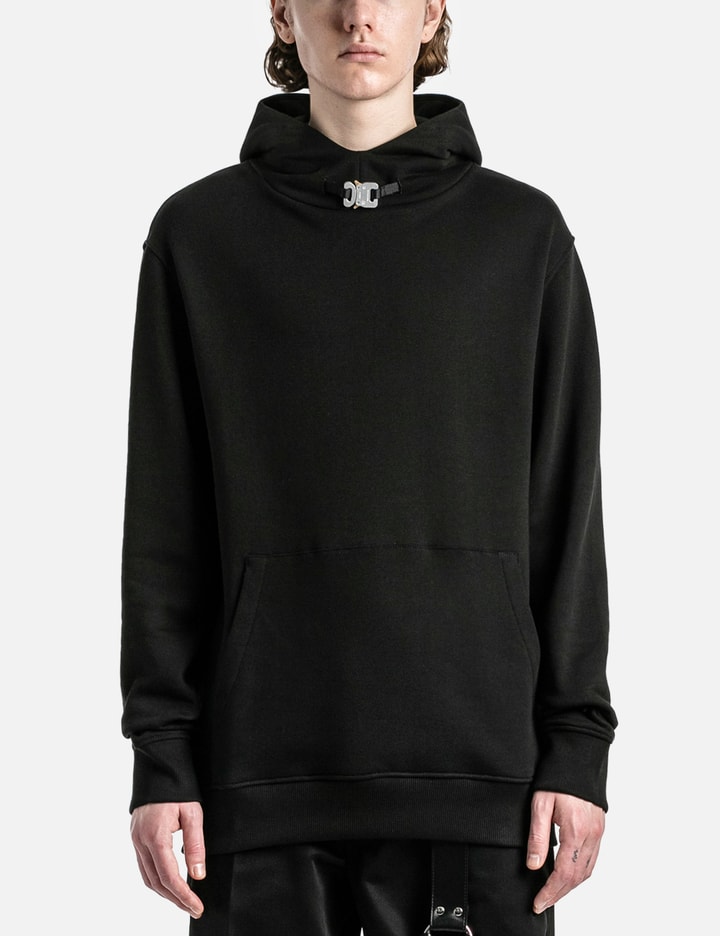 METAL BUCKLE COLLAR HOODIE Placeholder Image
