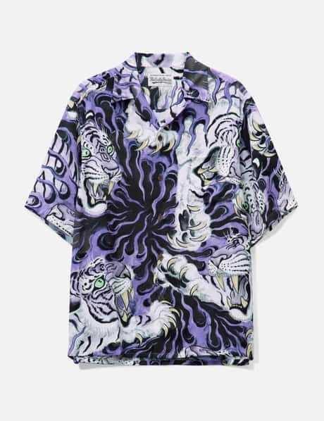 Wacko Maria Tim Lehi Short Sleeve Hawaiian Shirt ( TYPE-1 )